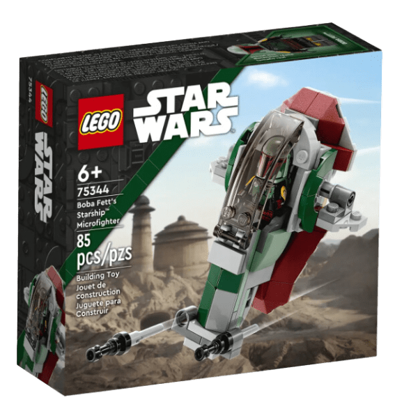 Star Wars Microfighter: Nave Espacial de BobaFett 85 Piezas 75344-0