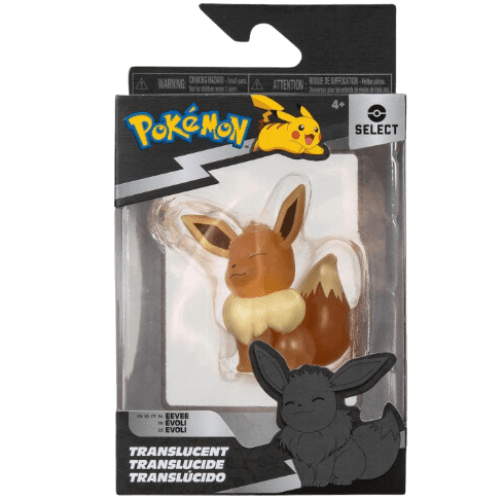 Pokemon Figura Translúcido Eevee 5 a 8cm-1