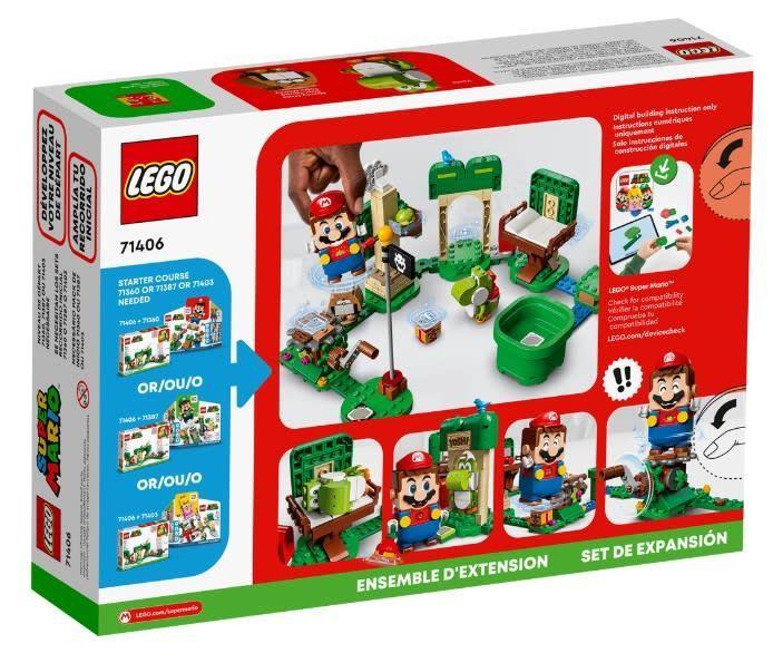 Super Mario Set Expansión Casa-Regalo de Yoshi 246 Piezas 71406-1