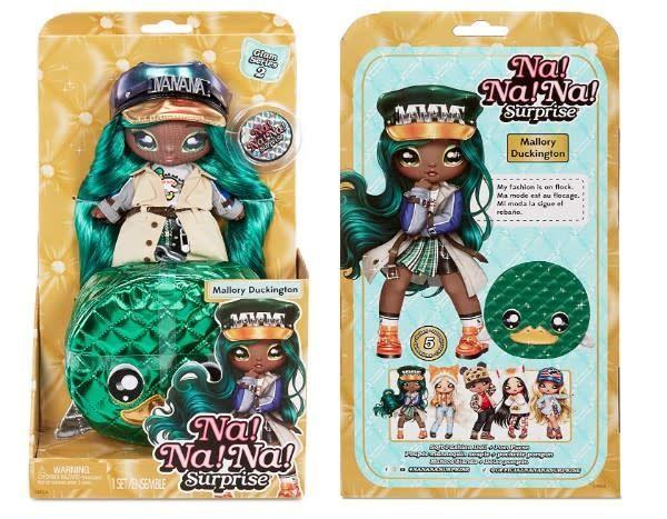 Muñeca y Monedero Na!Na!Na! Surprise Glam Series 2 Mallory Duckington -1