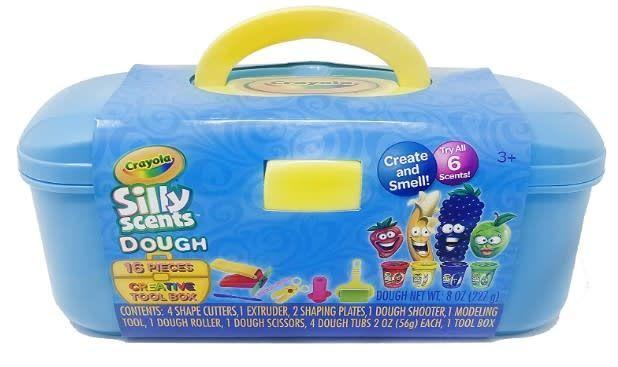 Crayola Silly Scents Dough Creative Tool Box 16 Piezas-0