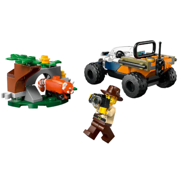 City Exploradores de la Jungla Auto Todoterreno 92 Piezas 60424-0