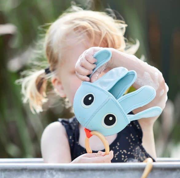 Juguete para el Baño Wally azul-1