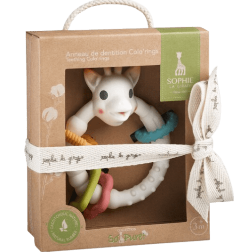 Sophie La Girafe Teething Color´Rings-0