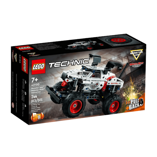 Technic Monster Jam Monster Mutt Dalmatian 2 en 1 Pull Back 244 Piezas 42150-0