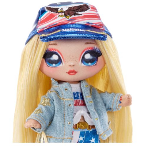Muñeca y Monedero Na!Na!Na! ¡Surprise Glam! Series 2 Erika Featherton-2