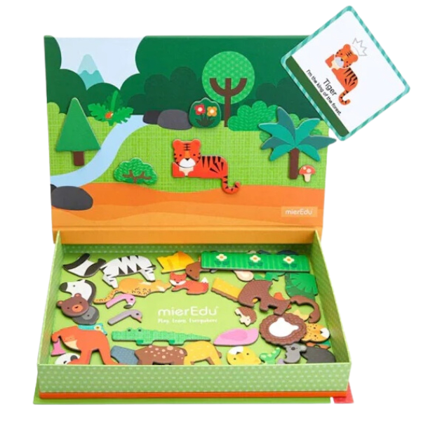 Estuche de Arte Magnético Mundo Animales-2