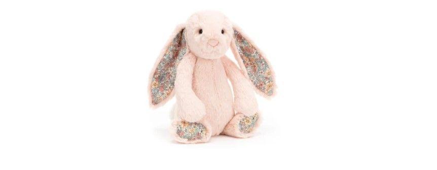 Jellycat Peluche Conejo Blossom Blush Mediano-0