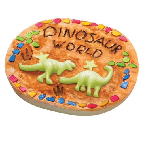 Moldea y Pinta Piedra Dinosaurio-2