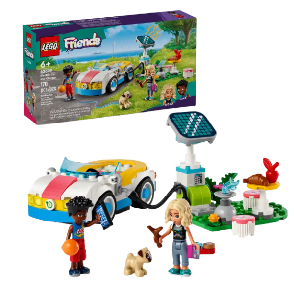 Friends Auto Eléctrico y Cargador 170 Piezas 42609-0