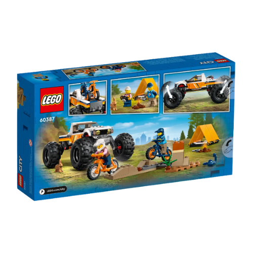 Lego City Auto Todoterreno 4x4 Aventurero 252 Piezas 60387-2