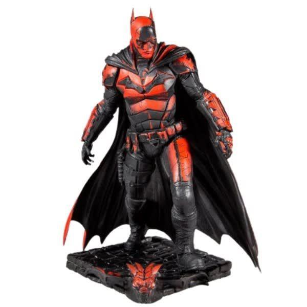 Estatua Posada Batman 30cm (Red/Black )DC Multiverse The Batman Movie -0
