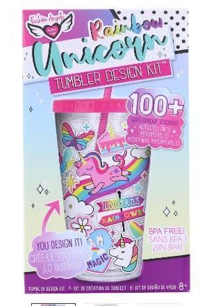 Tumbler Design Kit Rainbow Unicorn-0