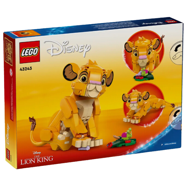 Disney El Rey León Simba Cachorro 222 Piezas 43243-0
