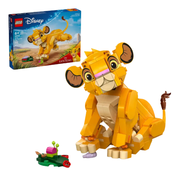Disney El Rey León Simba Cachorro 222 Piezas 43243-1
