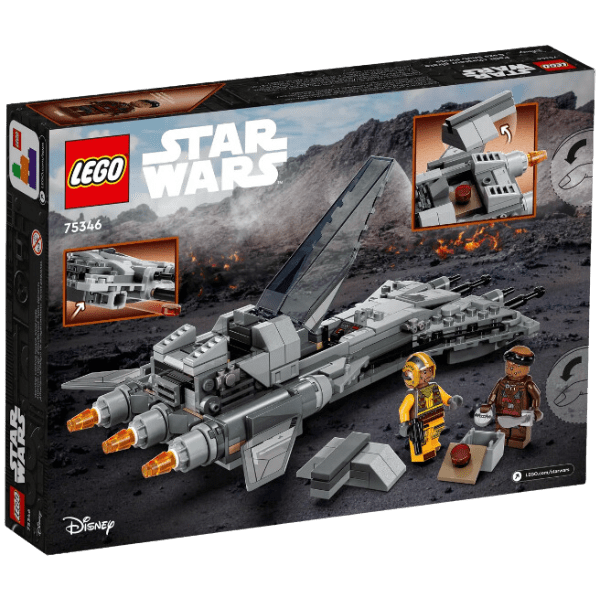 Star Wars Caza Snub Pirata 285 Piezas 75346-0