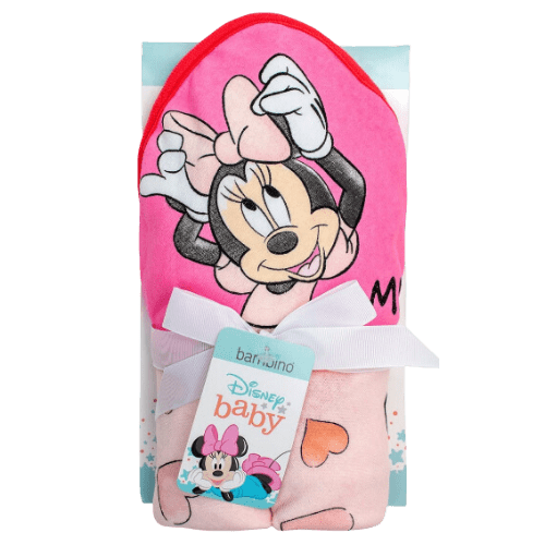 Toalla Con Capucha Minnie Diseño 2 76x76cm-0