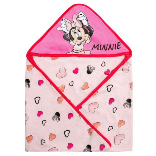 Toalla Con Capucha Minnie Diseño 2 76x76cm-1