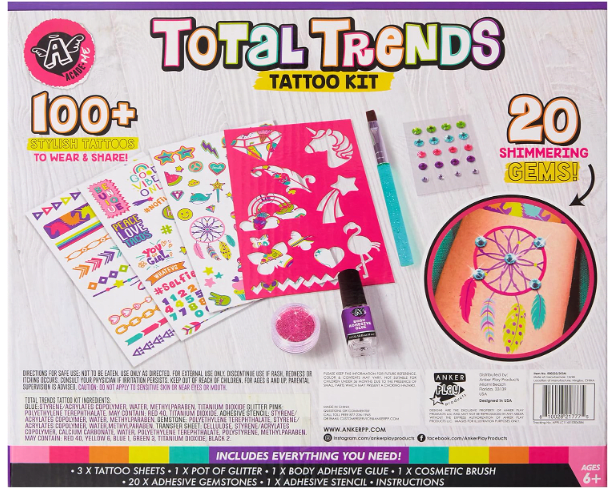 Kit Tattoo Total Trends  +100 Tatuajes-2