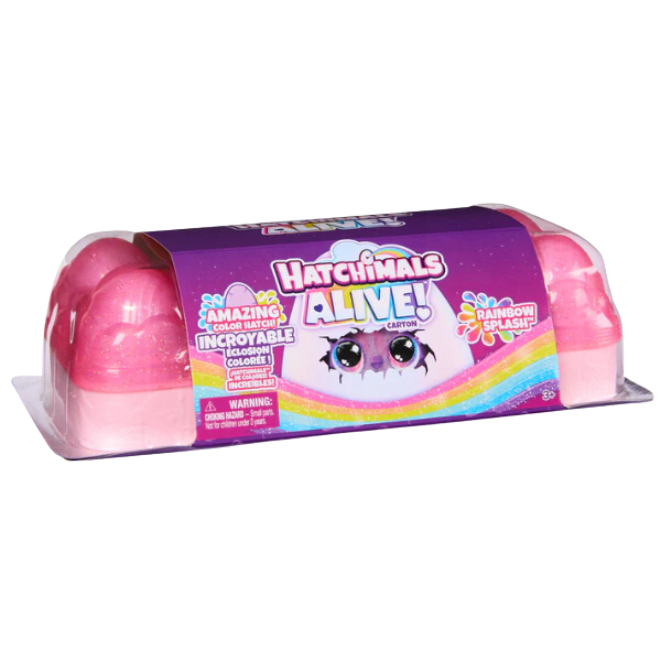 Hatchimals Alive! Pack 5 Huevos Eclosión Arcoiris-0