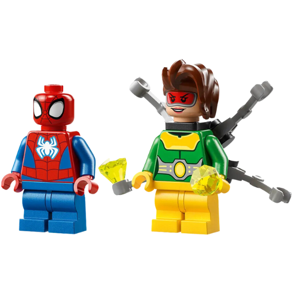 Marvel Spidey Amazing Friends Auto de Spider-Man y Doc Ock 48 Piezas 10789-1