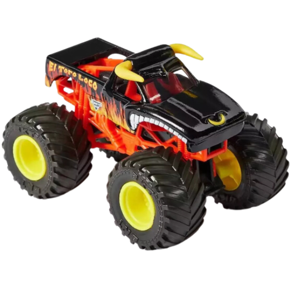Monster Jam Vehículo Metálico 1:64 El Toro Loco-1