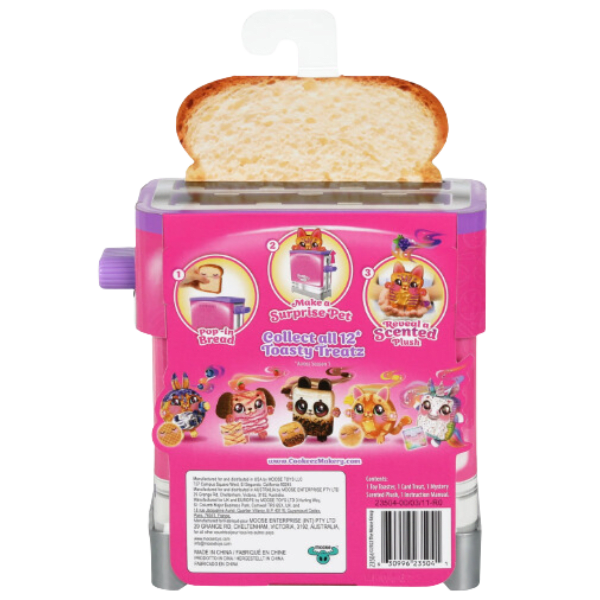 Cookeez Makery Toasty Treatz  ¡Mascota Sorpresa Perfumada!-2
