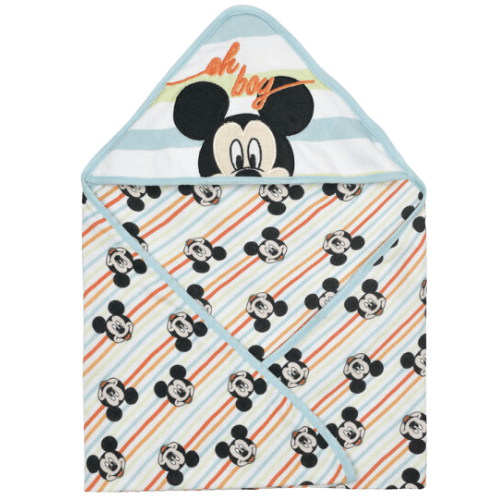 Toalla Con Capucha Mickey Diseño 1 76x76cm-1