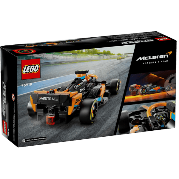 Speed Champions 2023 McLaren Fórmula 1 Car 245 Piezas 76919-3