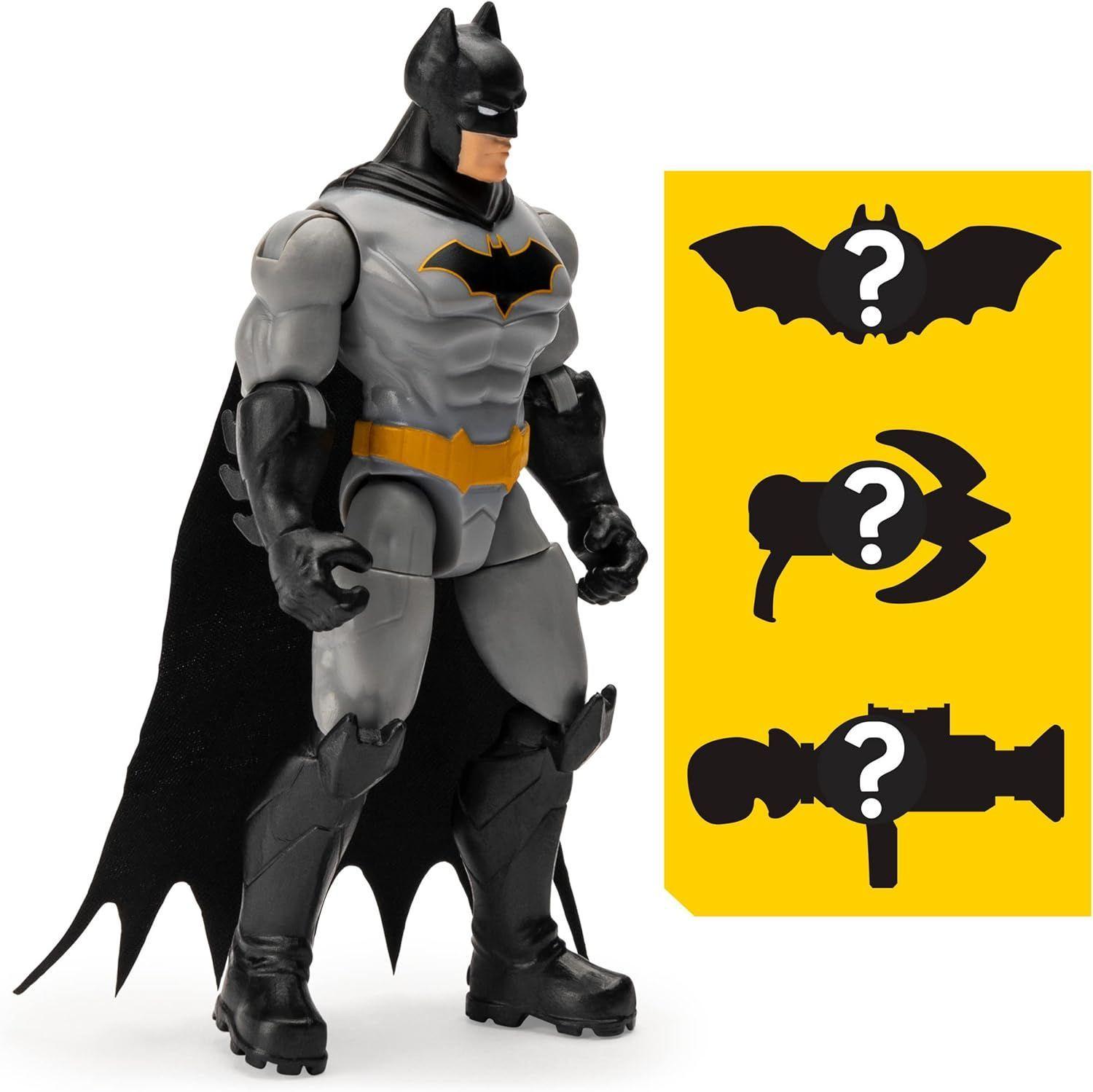 Batman Figura Básica 4" con 3 Accesorios 6055946-1