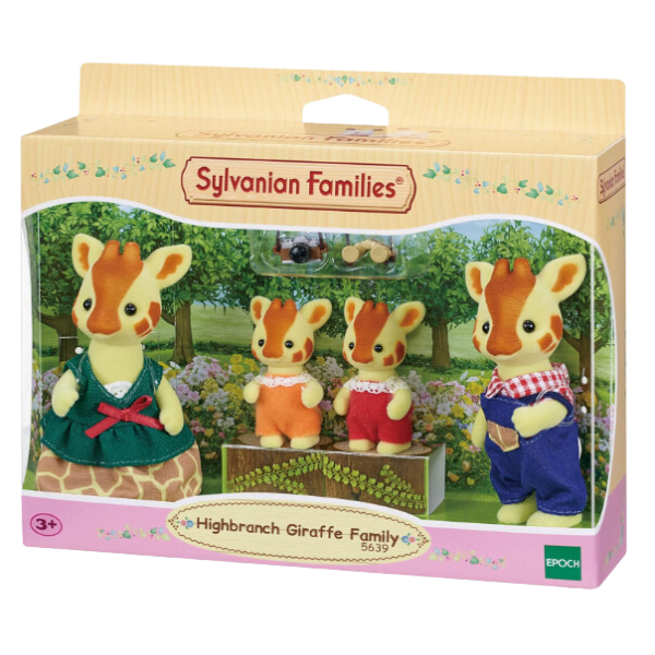 Sylvanian Families Highbranch Giraffe Family 5639-0
