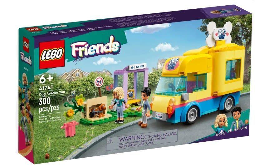 Lego Friends Vagoneta de Rescate Canino 300 Piezas 41741-0