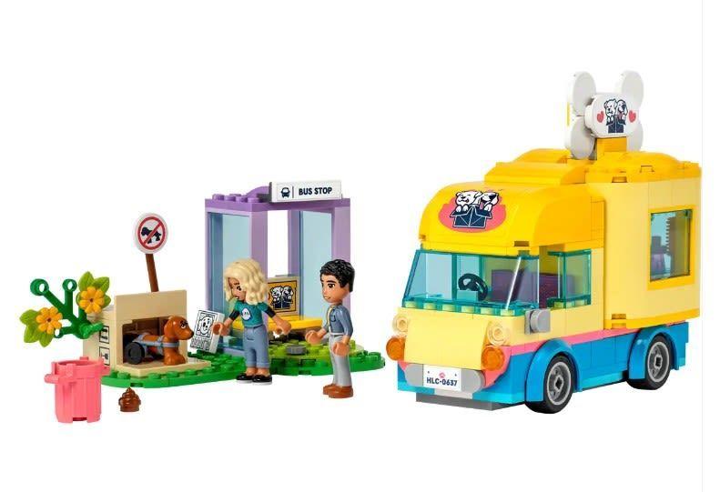 Lego Friends Vagoneta de Rescate Canino 300 Piezas 41741-1
