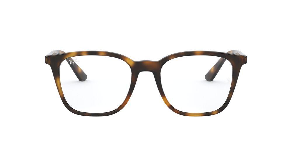 Lentes Ópticos Ray-Ban RX7177  Havana Unisex-0