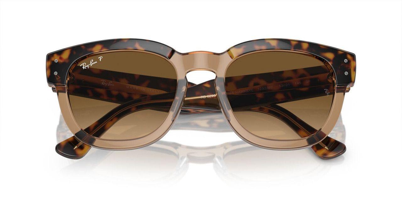 Lentes De Sol Ray-Ban 0RB0298S Mega Hawkeye Café Unisex-4
