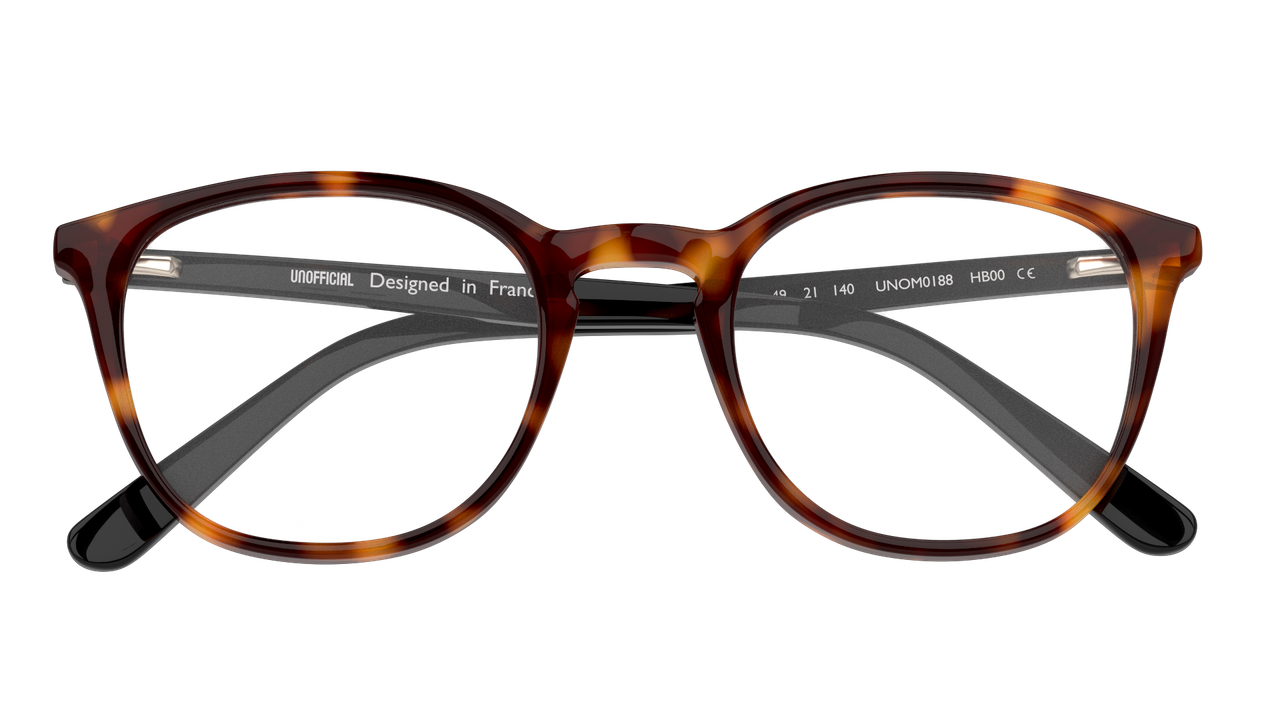 Anteojos Ópticos Unofficial UO3003 Unom0188 Havana Hombre-5
