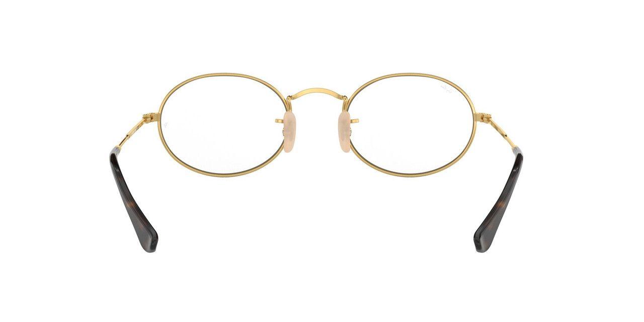 Anteojos Ópticos Ray-Ban RX3547V Oval Dorado Unisex-6