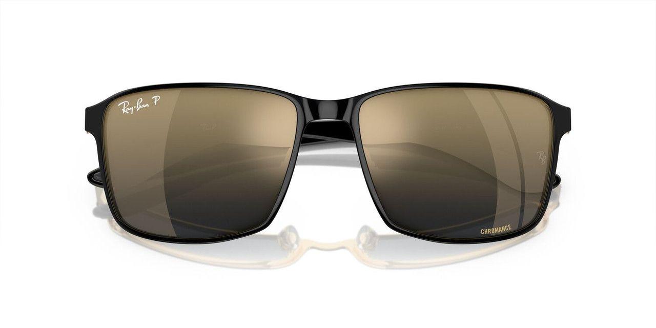 Anteojos De Sol Ray-Ban RB3721CH  Negro Unisex-4