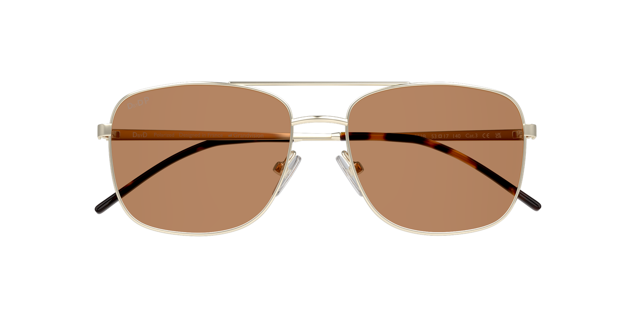 Anteojos De Sol Dbyd DB5008 Dbsm2000P Dorado Unisex-5