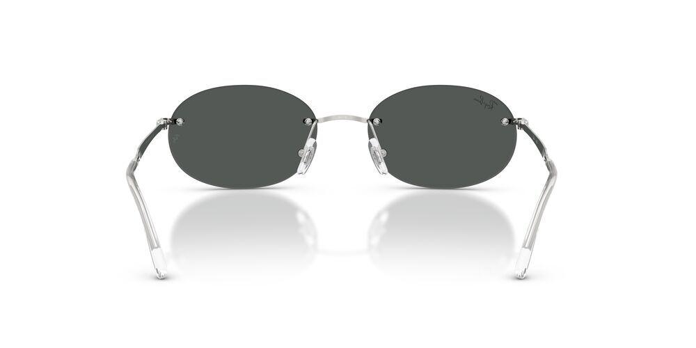 Anteojos De Sol Ray-Ban RB3767 Silver Dark Grey Plateado Unisex-3
