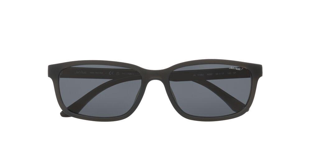 Anteojos De Sol Jack Pacific Translucent Grey Polar Dark Grey 0JK1048U Verde Hombre-4