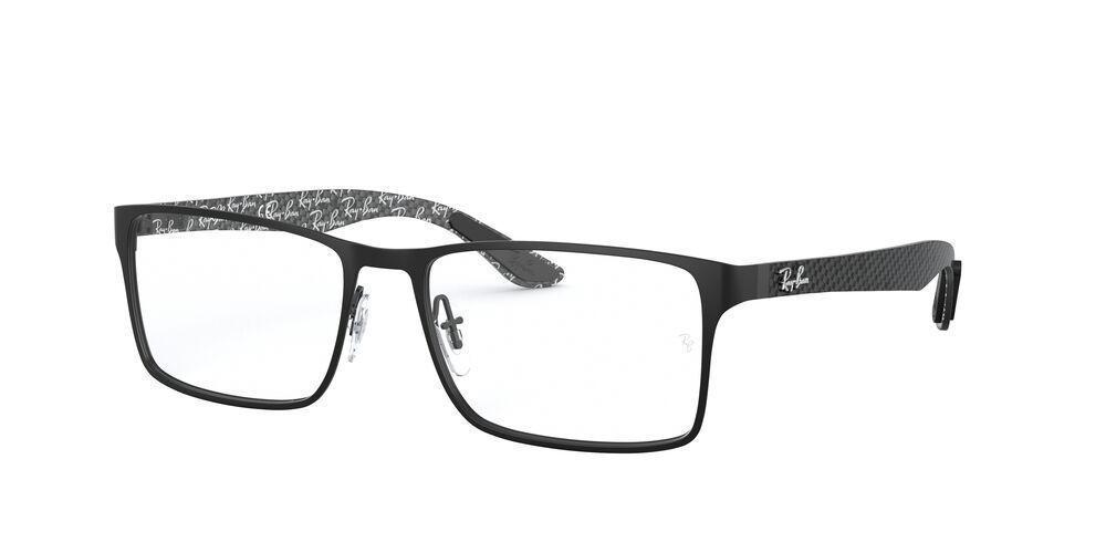 Lentes Ópticos Ray-Ban RX8415 Negro Unisex-0