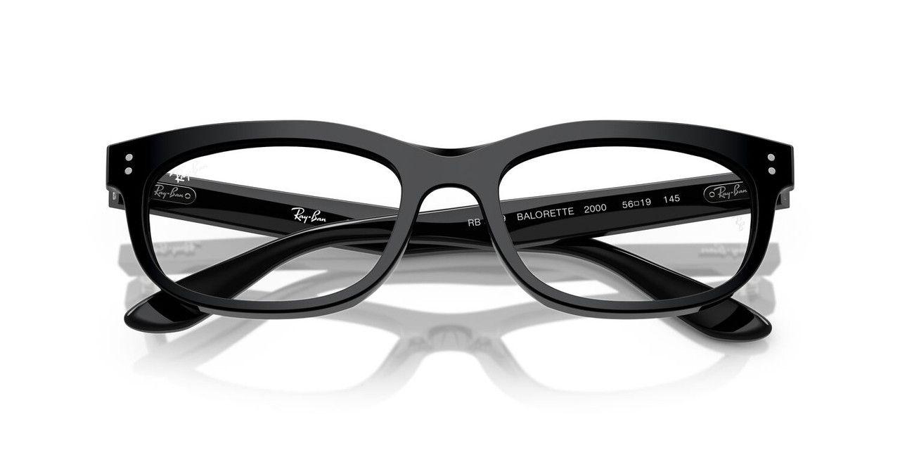 Anteojos Ópticos Ray-Ban RX5489 Balorette Negro Unisex-4