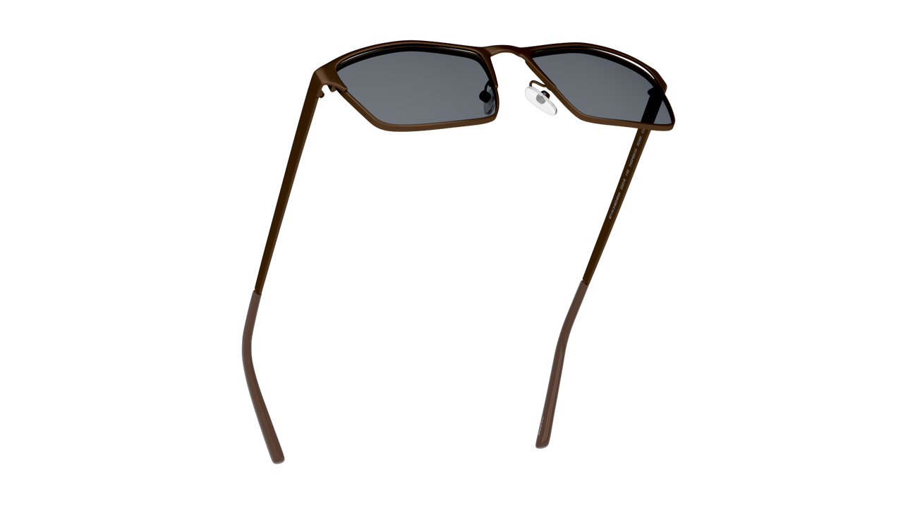 Anteojos De Sol Seen NE5003 Snsm0010 Café Unisex-4
