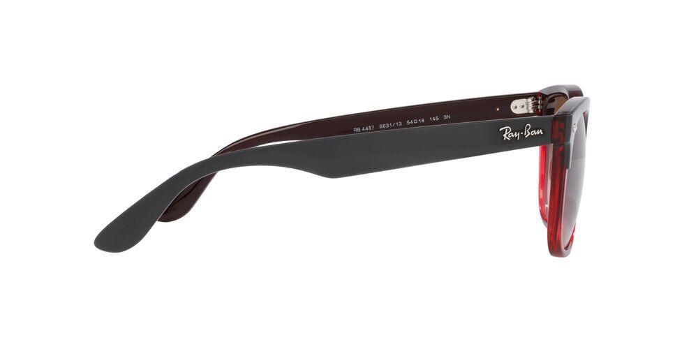 Lentes De Sol Ray-Ban Steve RB4487 Gris Unisex-3