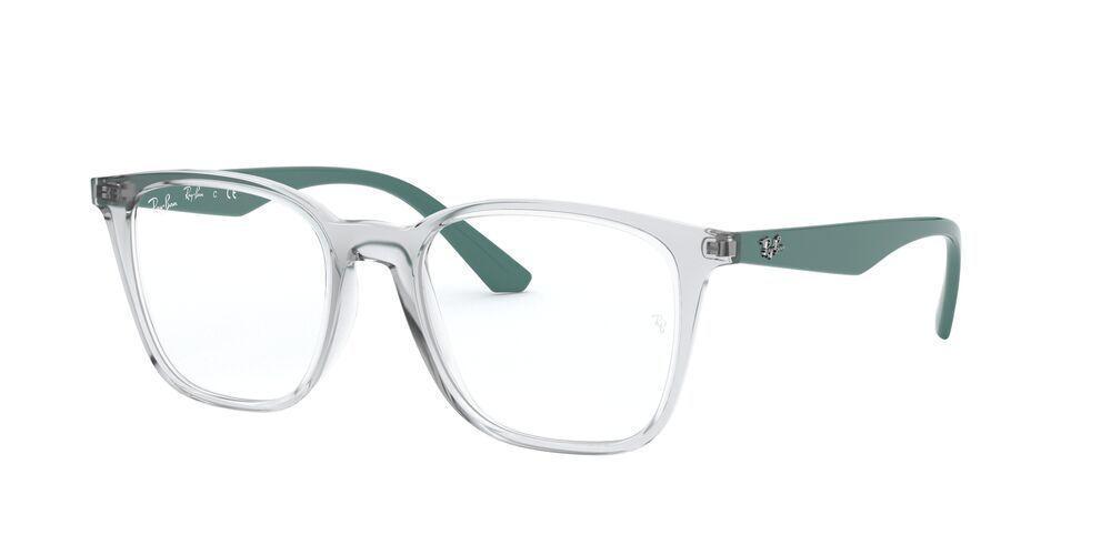 Lentes Ópticos Ray-Ban RX7177 Blanco Unisex-0