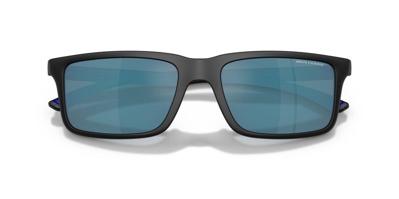 Anteojos De Sol Armani Exchange AX4157SU  Negro Hombre-4