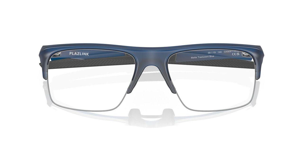 Anteojos Ópticos Oakley OX8061 Plazlink Azul Hombre-4
