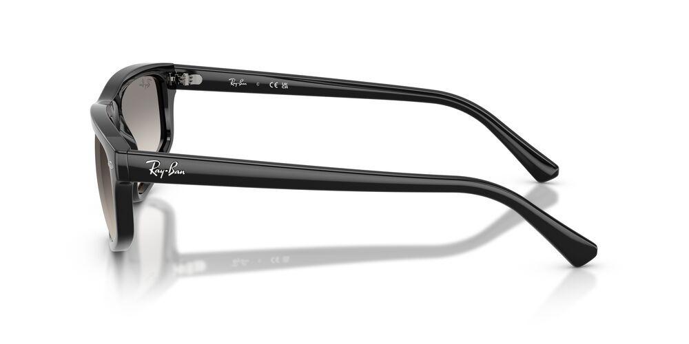 Anteojos De Sol Ray-Ban 0RB2225 Black Clear Gradient Grey Unisex-2