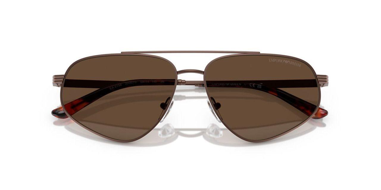 Lentes De Sol Emporio Armani EA2156  Café Hombre-4